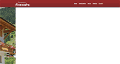 Desktop Screenshot of haus-alexandra.at