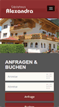 Mobile Screenshot of haus-alexandra.at